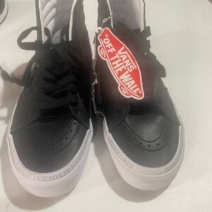Vans Kids Black High-Top Sneakers